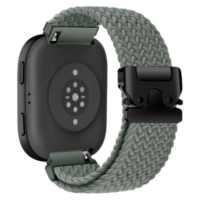 Dailygoods- Horlogeband 22 mm nylon - Ademend - Compatibel met Amazfit GTR 4/GTR 3/GTR 3 Pro - Horlogeband voor Amazfit Bip 6/Bip 5 - Zachte armband - Geschikt voor Amazfit Cheetah/Cheetah Pro - Horloges