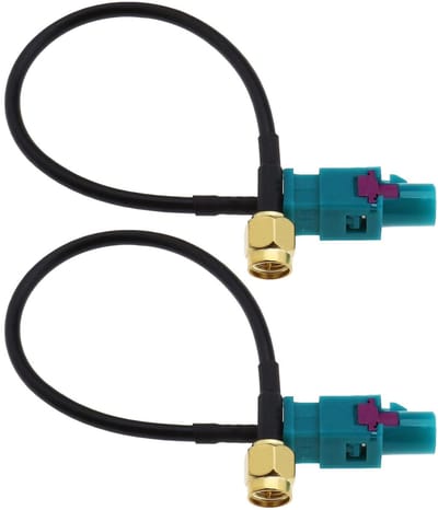aladdien Antenne Adapter Kabel - Fakra Z naar 15cm - Universeel voor GSM GPS TV - Geschikt voor Automotive Accessoires
