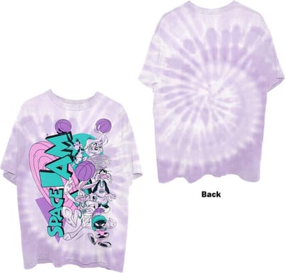 Space Jam - Retro Squad Heren T-shirt - S - Roze