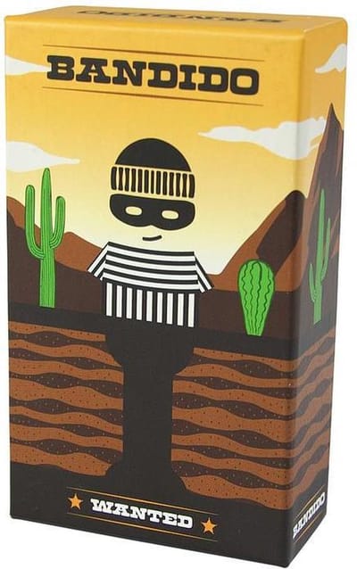 Bandido - Geronimo Games - Helvetiq - pocketspel - vanaf 6 jaar oud - van 1 tot 4 spelers
