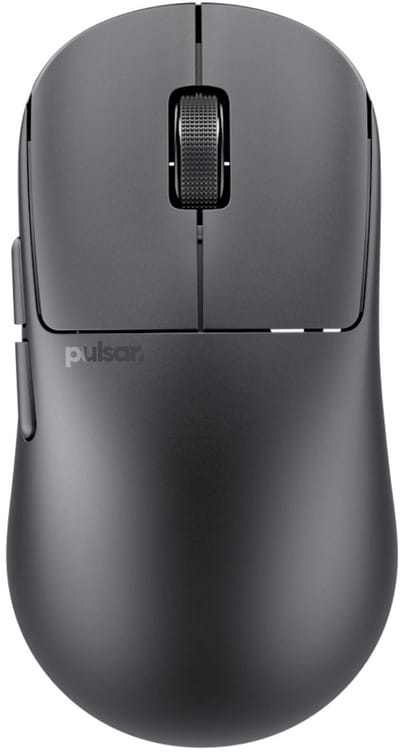 Pulsar X2N CRAZYLIGHT Medium Wireless Jet Black - Draadloos - XS-1 sensor - 32.000 DPI - 750 IPS - 8000 Hz