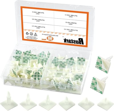 Isolerende Spacer met Plakstrip - Omkeerbare Hechtstandoffs voor Ondersteuning en Hoogte (Assortiment Kit - 90 Stukken)