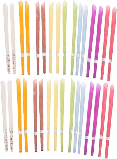 Aromatherapie Stokjes - Oorverzorging Accessoires - Oorhygiëne Bevorderen - Hoorn Verwijderen - 30 Stuks - Assorti
