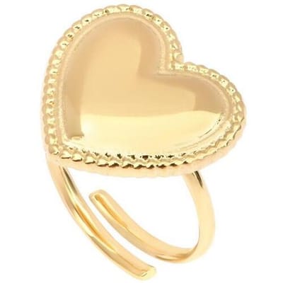ring Clio Blue Cœur Doré BA0015
