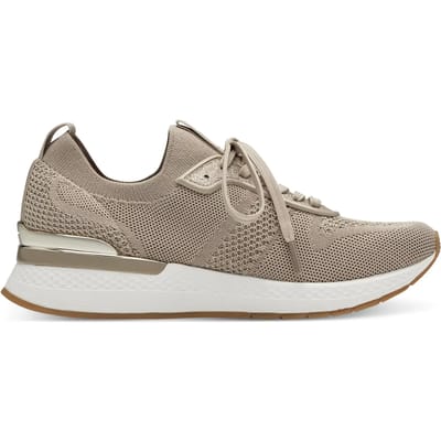 Tamaris Sneakers beige Textiel - Dames