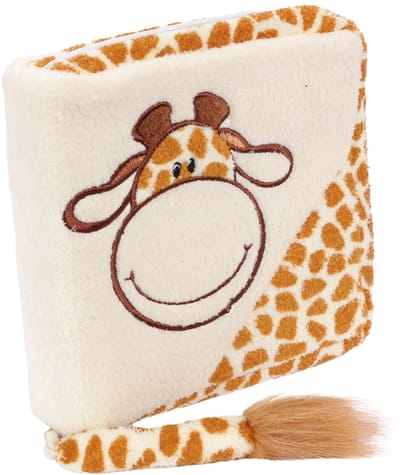 PIA Soft Toys - CD opbergmap / etui - Pluche giraf - 17 cm