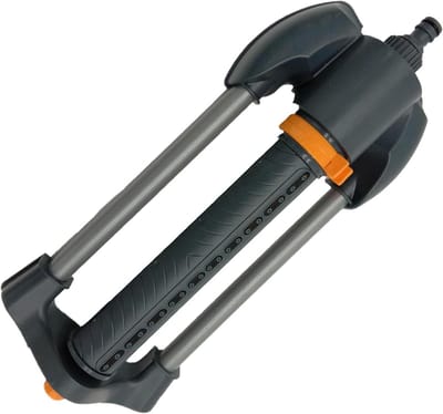 Irrigatie Sprinkler - Gazon Sproeier - Effectief Buiten Wateren - Oscillerend Mechanisme - 42 x 17 x 8 cm - Groen