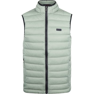 McGregor Light Weight Bodywarmer Light Olive Size: M | Bodywarmers Outlet | Heren | Groen