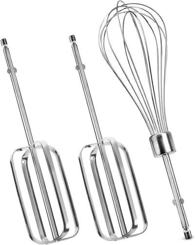 Hand Mixer Beaters Compatible with Hamilton Beach Hand Mixer 62682RZ 62692 62695V 64699, Mixer Replacement Beaters Suitable for Hami-lton Beach Mixer Parts, for Hamilton Beach Hand Mixer