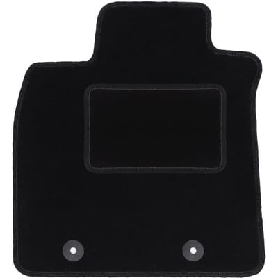 Bestuurdersmat zwart voor: Toyota Avensis III T27 stationwagen, liftback, sedan (2009-2018)