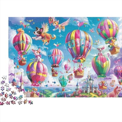Legpuzzel 1000 stukjes - Volwassen puzzel Muurkunst puzzel - Ontspanning thuis - Unieke stukjes Poster inbegrepen