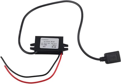 USB Adapter Socket 12V 24V, 5V 3A Power Supply voor Auto, Monitor en Car Audio, DC-DC Converter