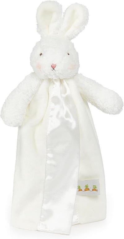 Buddy Dekentje - Knuffeldoekje Baby - Troost & Slaap - Zacht & Knuffelbaar - 43 cm - Wit