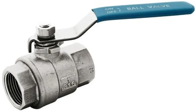 Oem Marine Roestvrij Staal Kogelkraan Zilver 1 1/2´´