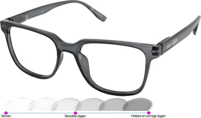 Leesbril Vista Bonita Cubo Photochromic-Midnight Blue-+1.50