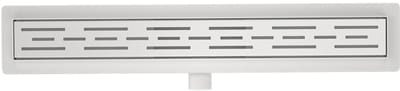 Douchegoot Classic 70 mat wit 1.2mm base/2mm by L'Aqua®
