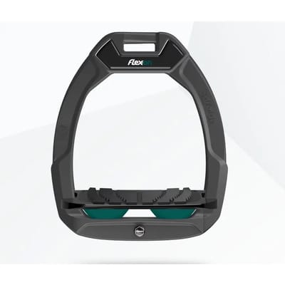 Veiligheidszolen voor het paardrijden Inclinatie Grip Antraciet/Zwart/Groen Flex-On Safe-On