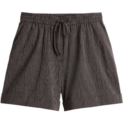 straight fit short met elastische band model 'Malky'