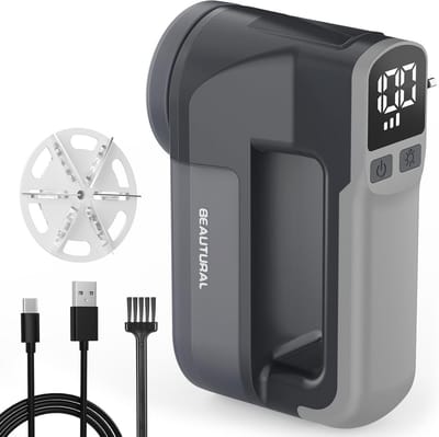Oplaadbaar Elektronisch Pluisscheerapparaat met 3 Snelheden en 1800 mAh Batterij voor Kleding en Stoffen