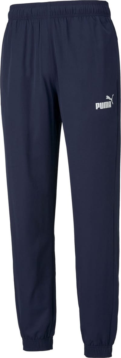 Puma sportieve joggingbroek heren navy polyester XS comfortabel.