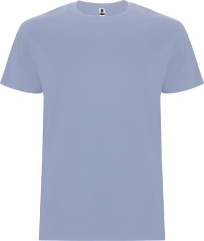 4 Pack T-shirts unisex met korte mouwen, 190 gram 'Stafford' Zen Blue - S