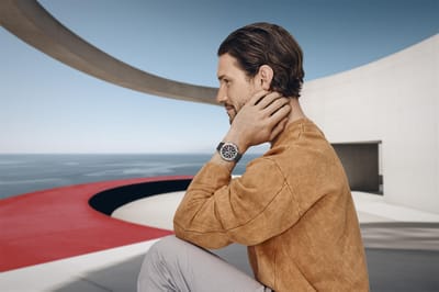 Montre Homme Quartz Analogique WENGER SEAFORCE avec Boîtier en Acier Inoxydable (316L), Cadran bleu, Bracelet en silicone bleu, Résistance à l'eau 200m, Garantie 3 ans, bleu