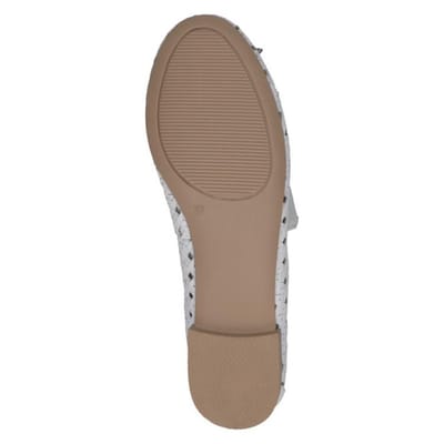 Caprice Dames Ballerina 9-22109-42 102 G-breedte Maat: 38 EU