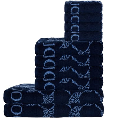 JOOP! Handdoek Een maat, 50x100 Set van 10