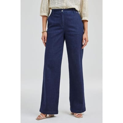 DIDI Dames Pants Denver denim Denim dark blue maat 42