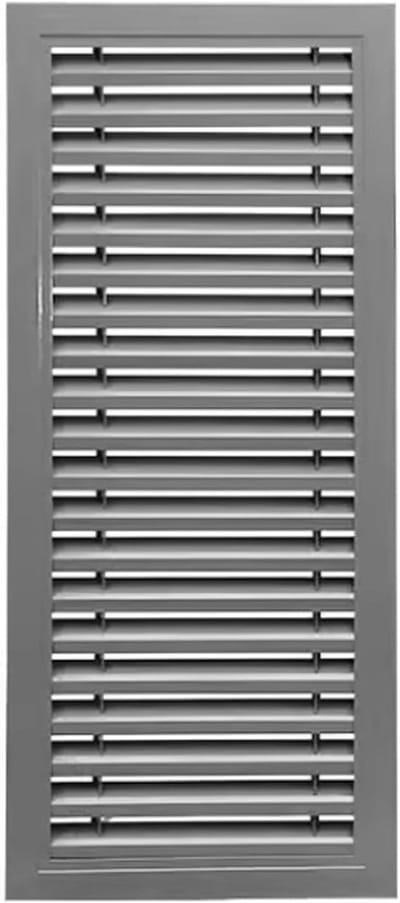Ventilatierooster - Wandafdekking - Luchtcirculatie Verbeteren - Aanpasbare Maten - 1.0 mm Dikte - Aluminium