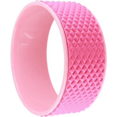 Yoga Wiel Core Versterken Rug Massage Wiel Zachte Herbruikbare Roller voor Houding Correctie pink