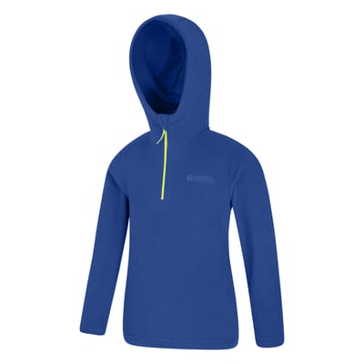Mountain Warehouse Kinder/Kids Camber Quarter Zip Hoodie (Set van 2) (Marine)