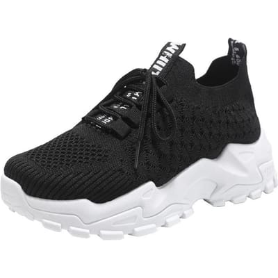 Lente Nieuwe Mode Ademende Schoenen Koreaanse Versie Trendy Mesh Oppervlak Casual Oude Schoenen Kleine Witte Schoenen Dames Sportschoenen 41