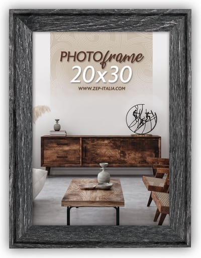 ZEP - Houten Fotolijst Torino Zwart voor foto 10x15 - RT246L