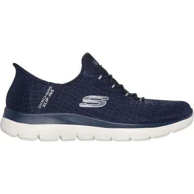 Skechers SUMMITS-CLASSY NIGHT Dames Instappers - Donkerblauw / Zilver