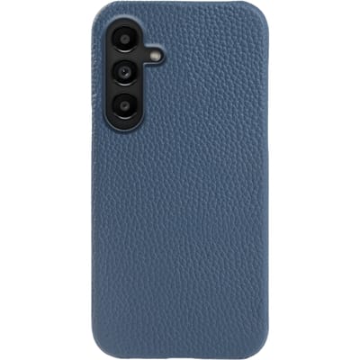 Comfycase Samsung Galaxy A37 Magnetisch Hoesje Echt Leer Blauw