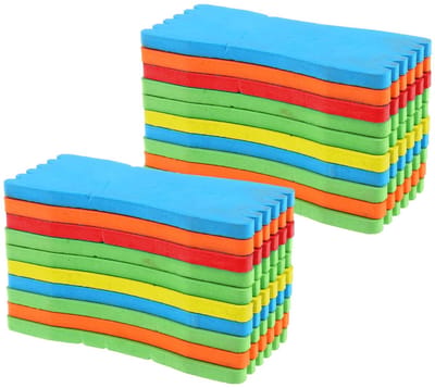 Dailygoods- Schuim Vislijn Plaat 20 Stuks - Schuim Wikkeling Planken - Vislijn Rollers - Lichtgewicht en Sneldrogend - 5,51 x 2,36 Inch - Beschermt Haken en Lijnen - Vislijnhouder
