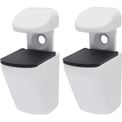 Duraline Plankdrager Clip Mini Alpine Wit