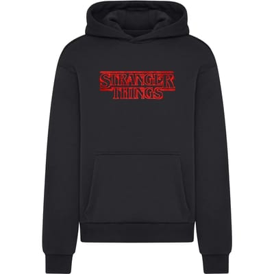 Hoodie Merchcode Stranger Things Neon Sign Fluffy