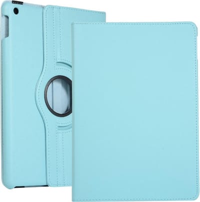 Coverup Tablethoes geschikt voor iPad 10.2 Hoesje - 360° Rotating Book Case - Lichtblauw