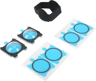 Dubbele Lens Beschermers voor Panoramische Actiecamera, PC Lijm Lens Spiegel Bescherming voor Insta 360 ONE R RS Accessoire