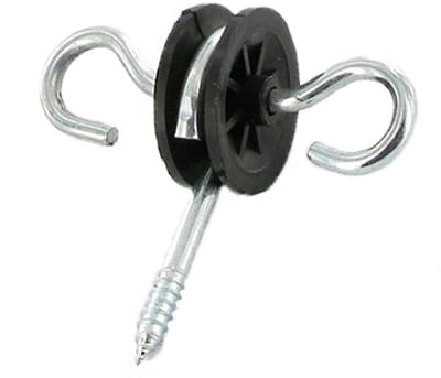 Dailygoody - Wilgenhek isolator - Deurgreep isolator - Zwart