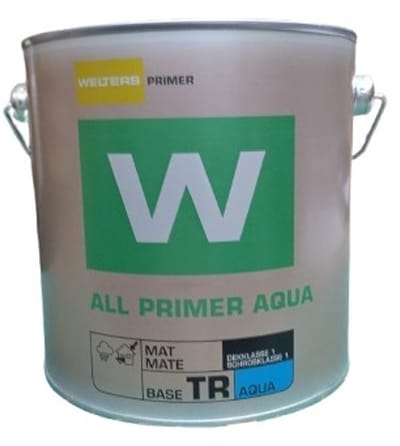 Welters verf grondverf Allprimer watergedragen Aqua wit 2.5 liter