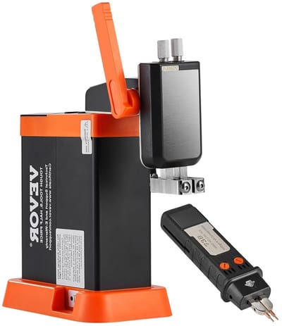 Puntlasapparaat - Batterijlasser - Batterijen Lassen - 14.5 kW Impulsvermogen - 0.1-0.3 mm Nikkel - Grijs