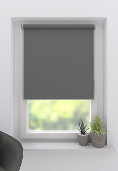 Rolgordijn Fine - Verduisterend - Grey - 100x150