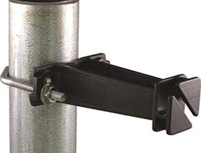 Isolator Set - Paal Accessoires - Veiligheidhekken Maken - Universele Pasvorm - 10 Stuks - Zwart