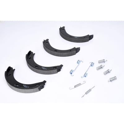 BOSCH Handremschoenen 0 986 487 605 | BS843 | Mercedes-Benz Vito W638 V-Klasse 638 | Parkeerrem Achteras | OEM 0024204720 | 0034207020 | 178 x 20 mm