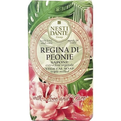 Nesti Dante Firenze N°3 Regina Di Peonie di Zeep voor dames Dames 250 g