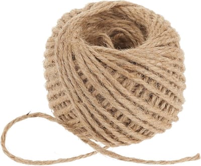 Stevig Jute Touw 2,5 mm Breed - 40 Meter Rol Natuurlijk Garen