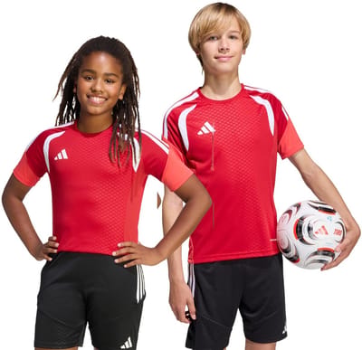 adidas T-shirt Kinderen Tiro 26 Competition Training Rood - Maat 128cm
